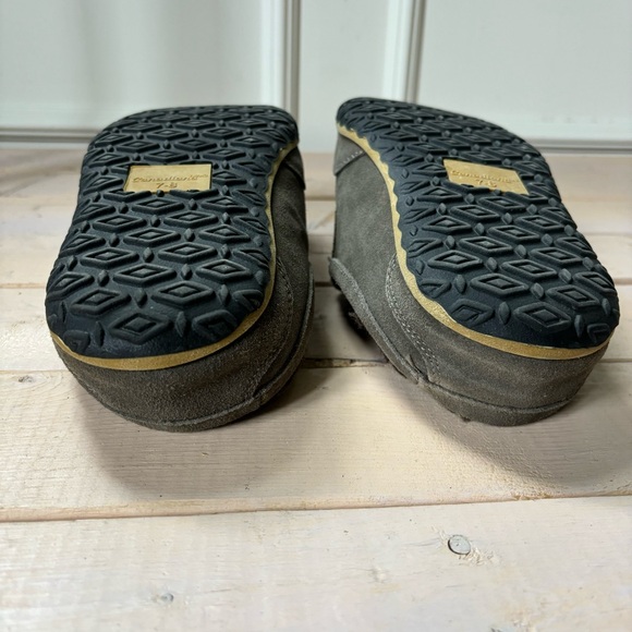 Grey/Taupe Suede Slippers - Picture 7 of 10